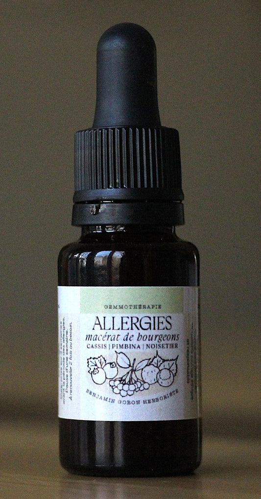 Macérat de bourgeons - Allergies